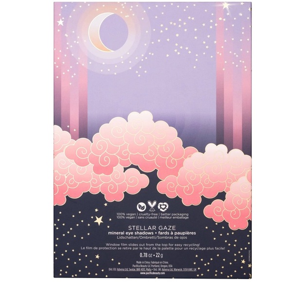 new Pacifica Stellar Gaze eye shadow palette mineral eye shadows Beauty book - Picture 5 of 11